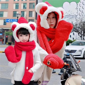 scarf hats gloves set(Xiaochenggushi)